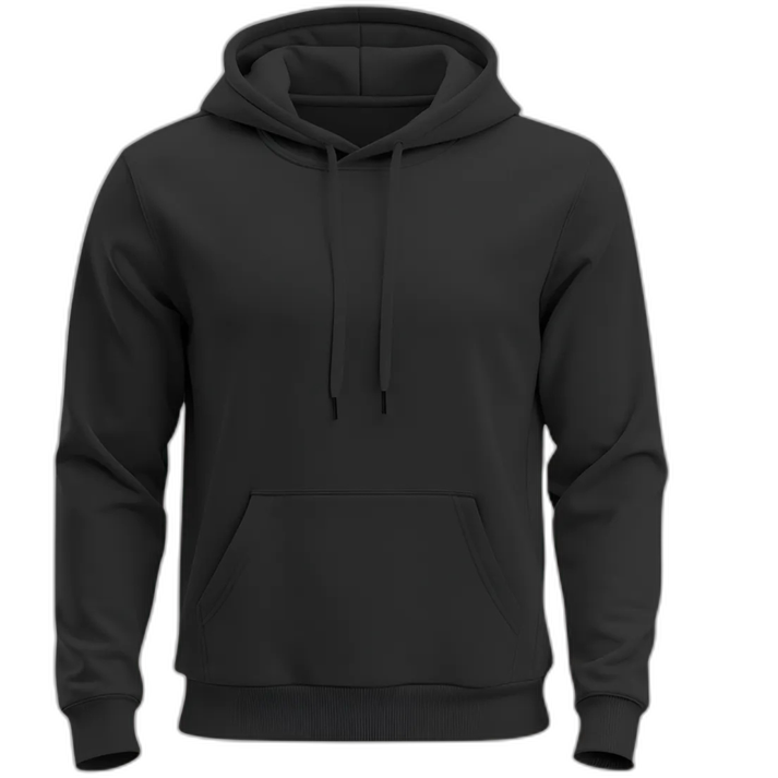 Blusa Moletom Canguru Premium - Preto