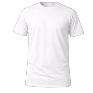 Camiseta Básica 100% algodão Fio 30.1 - Branco