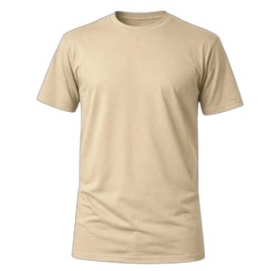 Camiseta Básica 100% algodão Fio 30.1 - Caqui