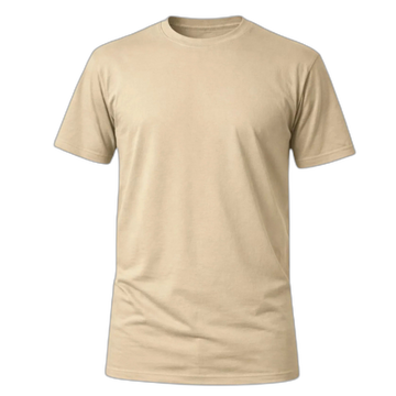Camiseta Básica 100% algodão Fio 30.1 - Caqui