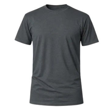 Camiseta Básica 100% algodão Fio 30.1 - Grafite