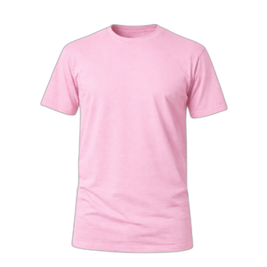 Camiseta Básica 100% algodão Fio 30.1 - Rosa