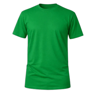 Camiseta Básica 100% algodão Fio 30.1 - Verde Bandeira