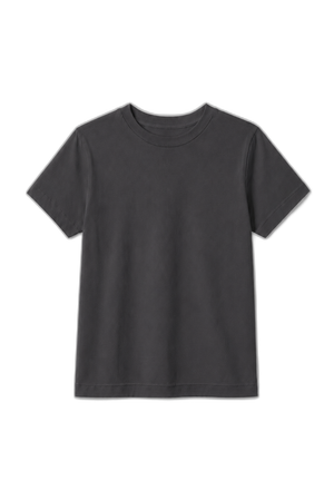 Camiseta Infantil 100% Algodão - Chumbo
