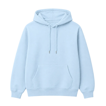 Blusa Moletom Canguru Premium - Azul Bebê