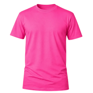 Camiseta Básica 100% algodão Fio 30.1 - Pink
