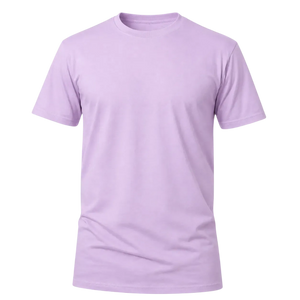 Camiseta Básica 100% algodão Fio 30.1 - Lilás