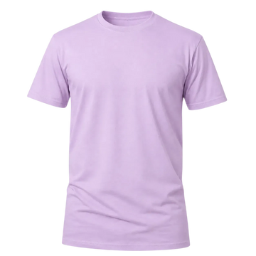Camiseta Básica 100% algodão Fio 30.1 - Lilás