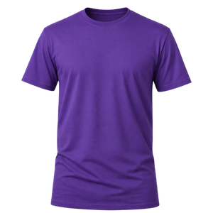Camiseta Básica 100% algodão Fio 30.1 - Roxo