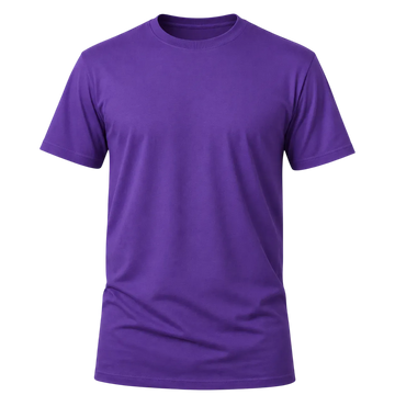 Camiseta Básica 100% algodão Fio 30.1 - Roxo