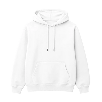 Blusa Moletom Canguru Premium - Branco