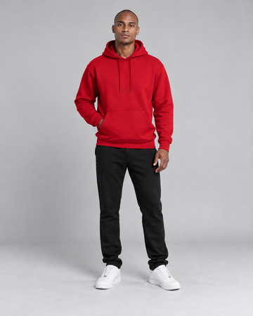 Blusa Moletom Canguru Premium - Vermelho