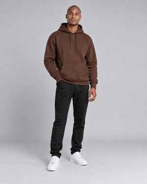 Blusa Moletom Canguru Premium - Marrom