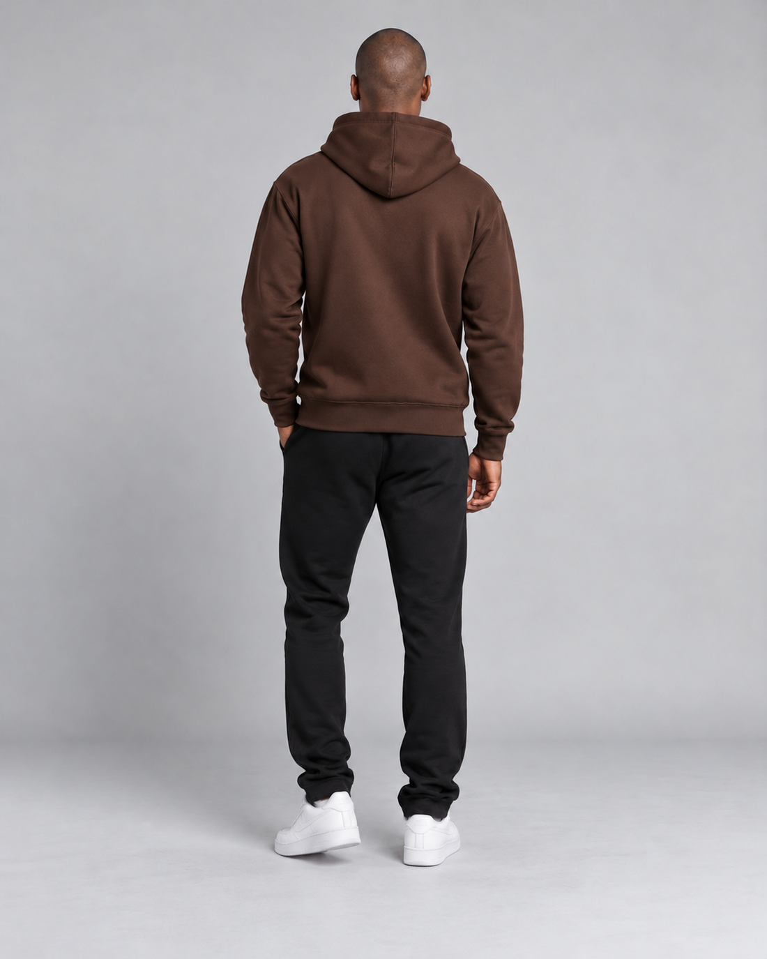 Blusa Moletom Canguru Premium - Marrom