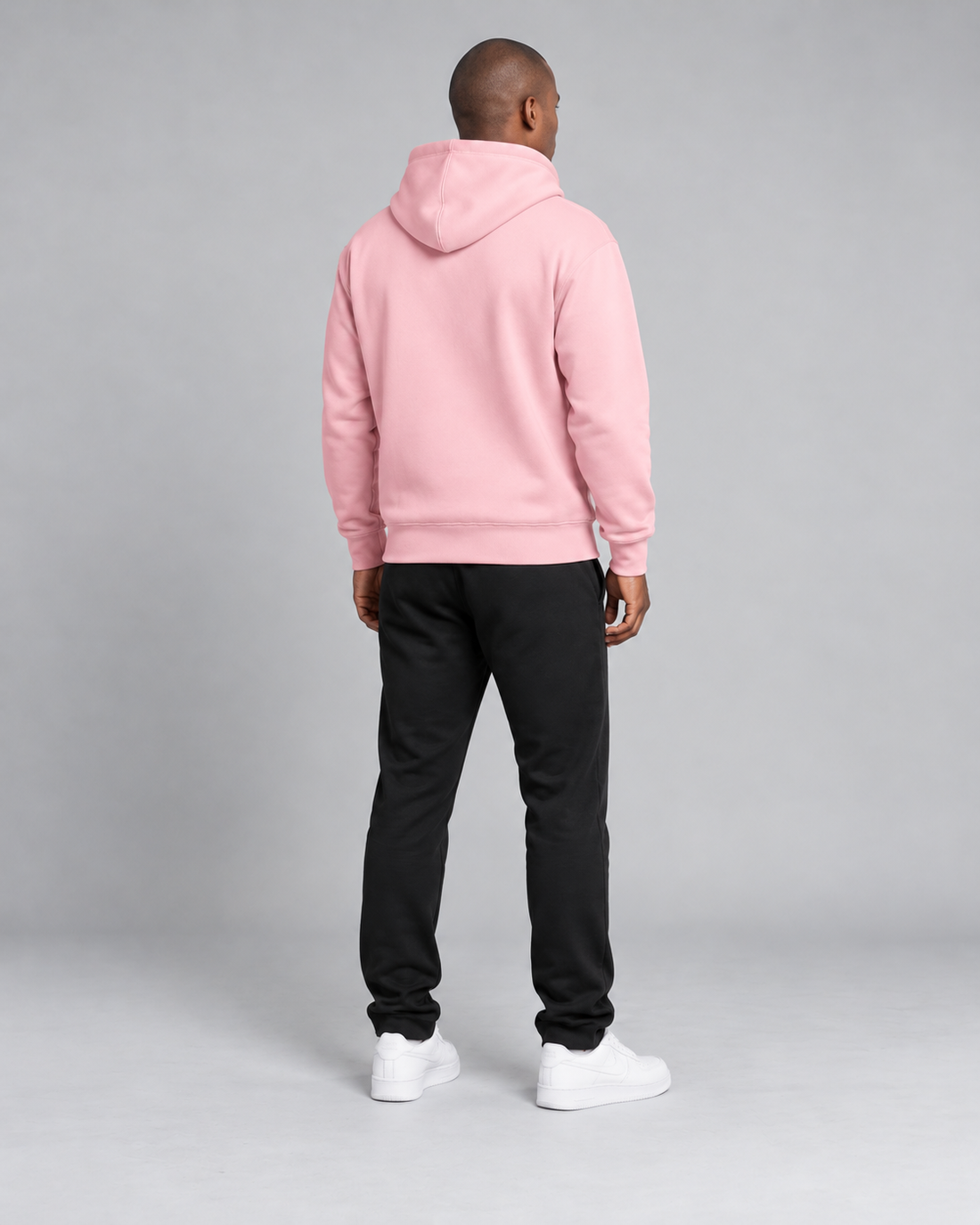 Blusa Moletom Canguru Premium - Rosa Bebê