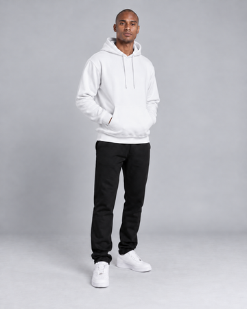 Blusa Moletom Canguru Premium - Branco