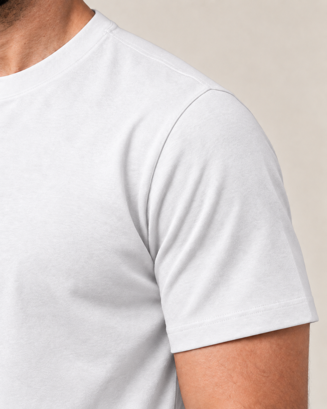 Camiseta Básica 100% algodão Fio 30.1 - Branco